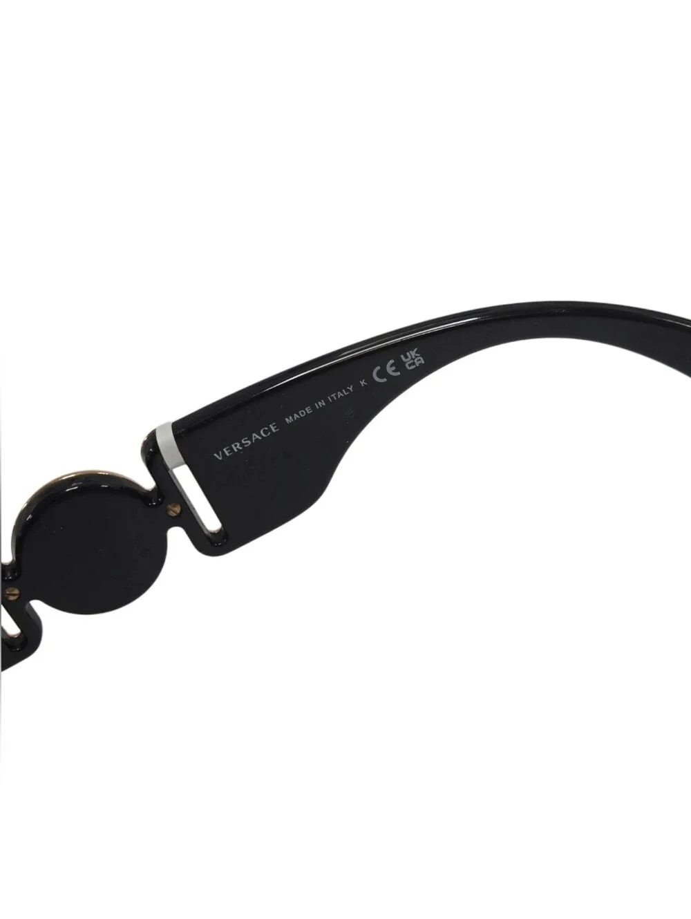 Versace Black Frame Sunglasses